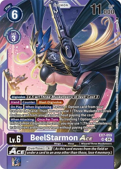 BeelStarmon ACE, Digimon LIBERATOR EX7-059 SR
