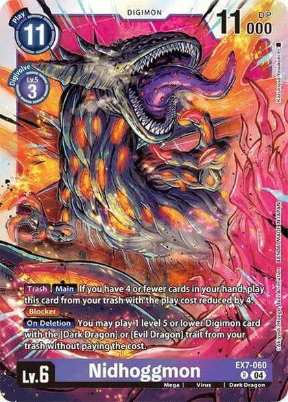 Nidhoggmon, Digimon LIBERATOR EX7-060 R