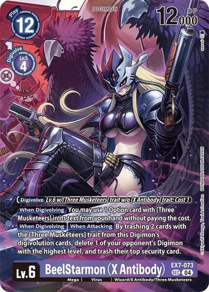 BeelStarmon (X Antibody), Digimon LIBERATOR EX7-073 SCR