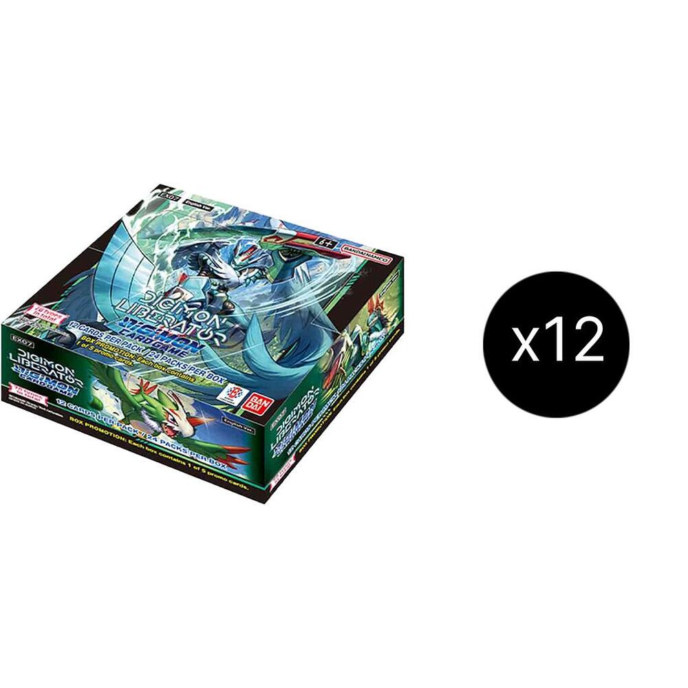 Digimon LIBERATOR Booster Box Case, Digimon LIBERATOR P563807