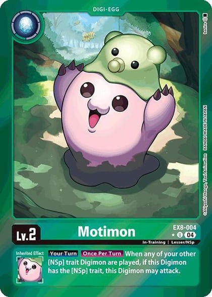 Motimon (Limited Foil), Chain of Liberation EX8-004 U