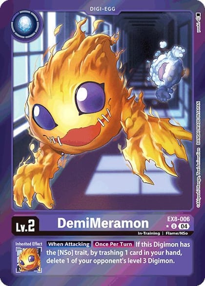 DemiMeramon (Limited Foil), Chain of Liberation EX8-006 U