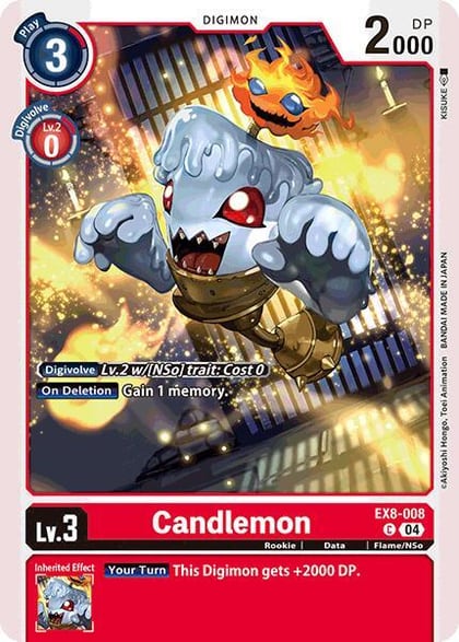 Candlemon, Chain of Liberation EX8-008 C