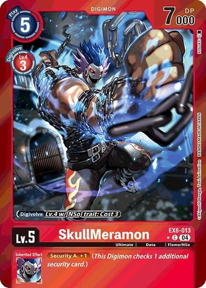 SkullMeramon (Limited Foil), Chain of Liberation EX8-013 C