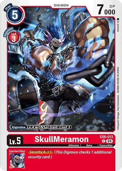 SkullMeramon, Chain of Liberation EX8-013 C