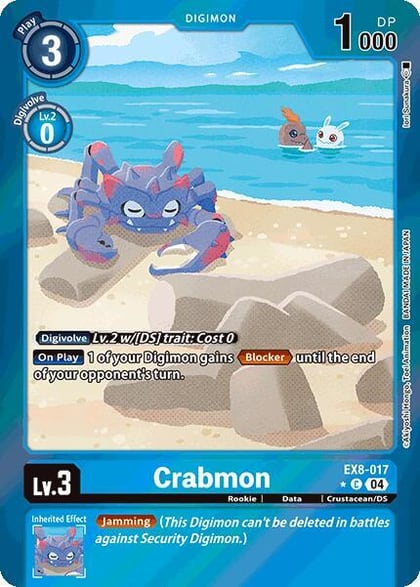 Crabmon (Limited Foil), Chain of Liberation EX8-017 C