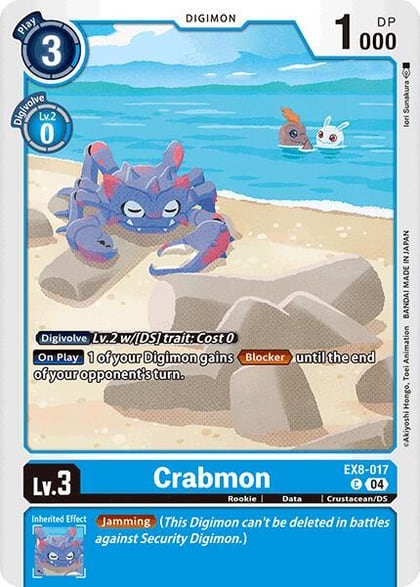 Crabmon, Chain of Liberation EX8-017 C