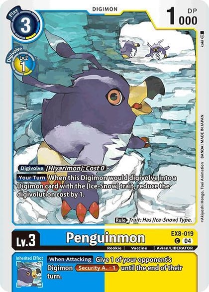 Penguinmon, Chain of Liberation EX8-019 C