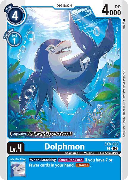 Dolphmon, Chain of Liberation EX8-020 C