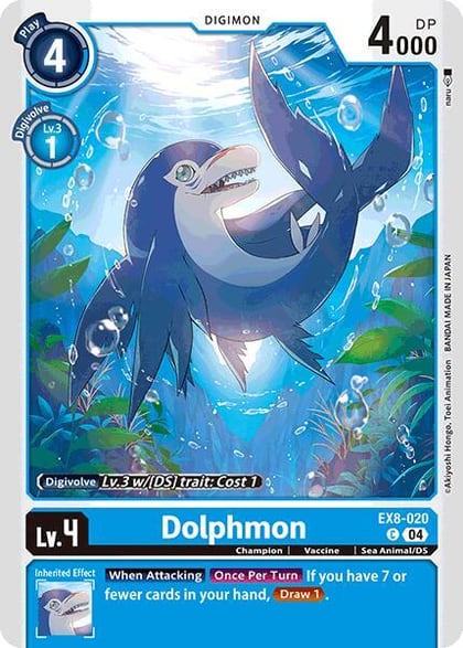 Dolphmon, Chain of Liberation EX8-020 C