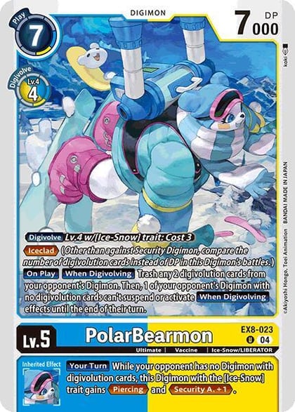 PolarBearmon, Chain of Liberation EX8-023 U