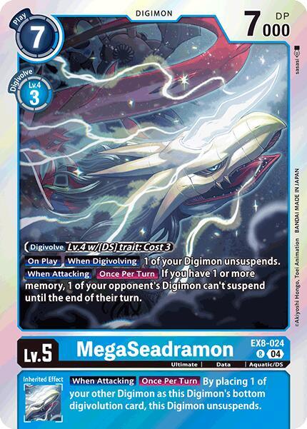 MegaSeadramon, Chain of Liberation EX8-024 R