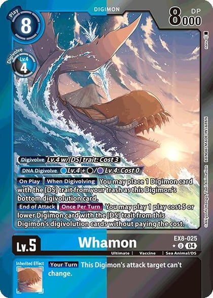 Whamon (Limited Foil), Chain of Liberation EX8-025 U