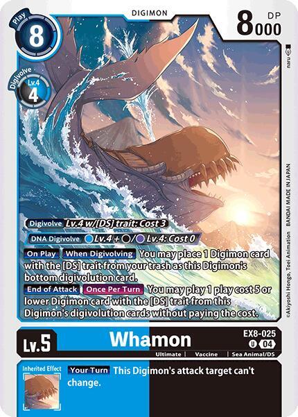 Whamon, Chain of Liberation EX8-025 U