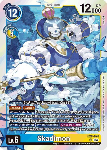 Skadimon, Chain of Liberation EX8-028 SR