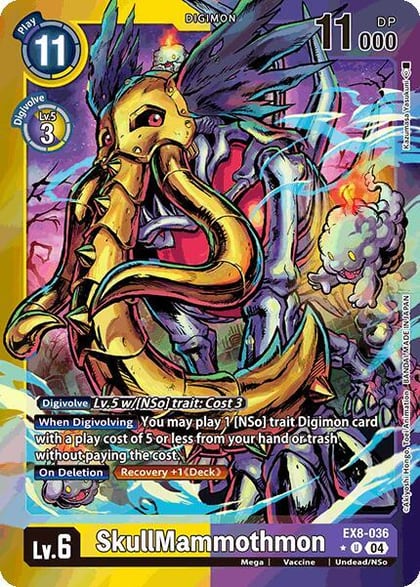 SkullMammothmon (Limited Foil), Chain of Liberation EX8-036 U
