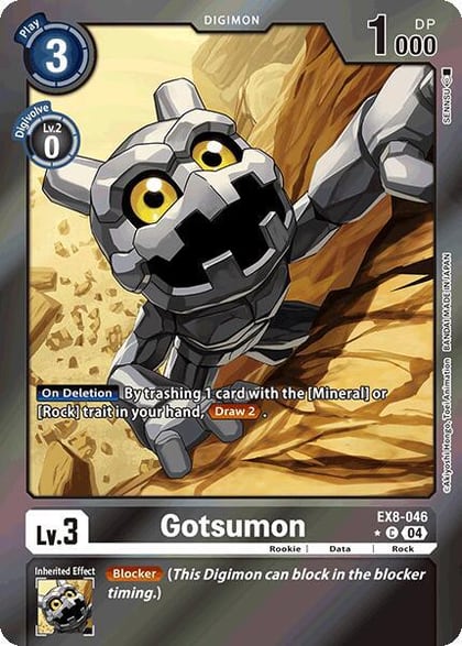 Gotsumon (Limited Foil), Chain of Liberation EX8-046 C