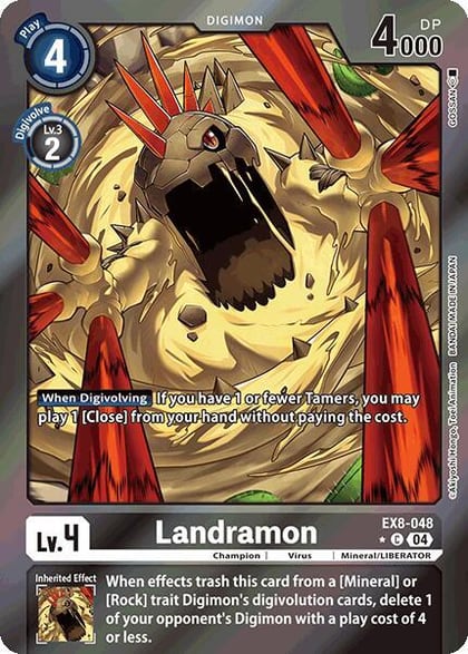 Landramon (Limited Foil), Chain of Liberation EX8-048 C