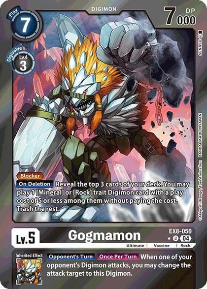 Gogmamon (Limited Foil), Chain of Liberation EX8-050 U