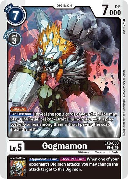 Gogmamon, Chain of Liberation EX8-050 U