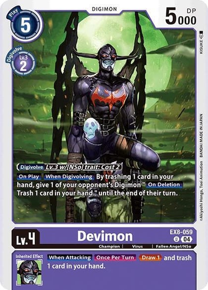 Devimon, Chain of Liberation EX8-059 U