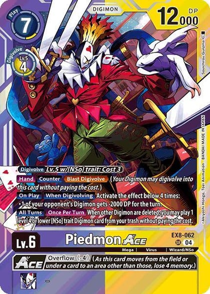 Piedmon ACE, Chain of Liberation EX8-062 SR
