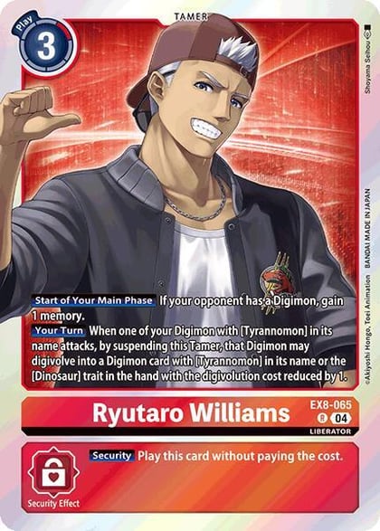 Ryutaro Williams, Chain of Liberation EX8-065 R