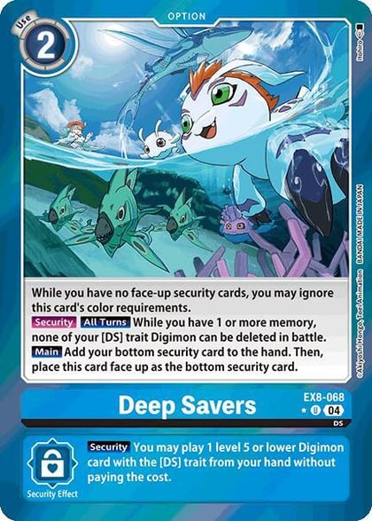 Deep Savers (Limited Foil), Chain of Liberation EX8-068 U