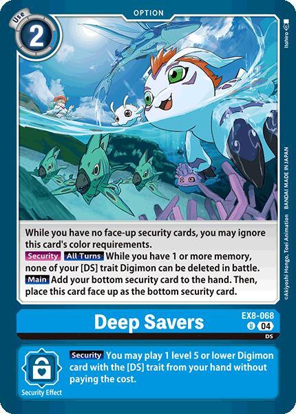 Deep Savers, Chain of Liberation EX8-068 U