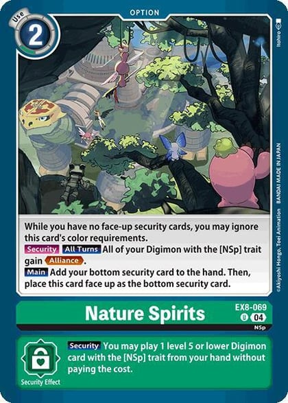 Nature Spirits, Chain of Liberation EX8-069 U
