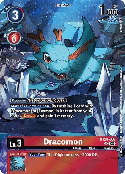 Dracomon (Versus Monsters Legend Pack 2025), Versus Monsters BT20-007 R