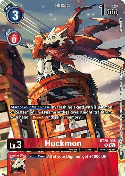Huckmon (Versus Monsters Legend Pack 2025), Versus Monsters BT20-008 U