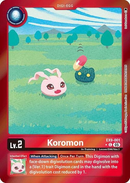 Koromon (Limited Foil), Versus Monsters EX9-001 C