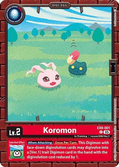 Koromon, Versus Monsters EX9-001 C
