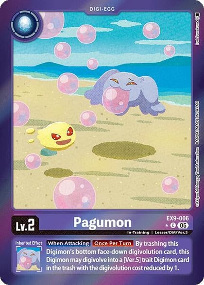 Pagumon (Limited Foil), Versus Monsters EX9-006 C