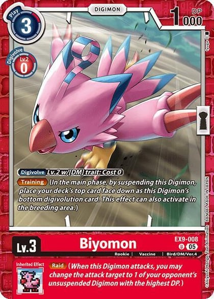 Biyomon, Versus Monsters EX9-008 U