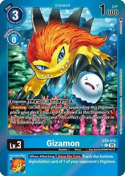 Gizamon (Limited Foil), Versus Monsters EX9-015 C