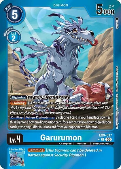 Garurumon (Limited Foil), Versus Monsters EX9-017