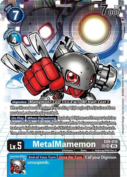 MetalMamemon (SP), Versus Monsters EX9-018