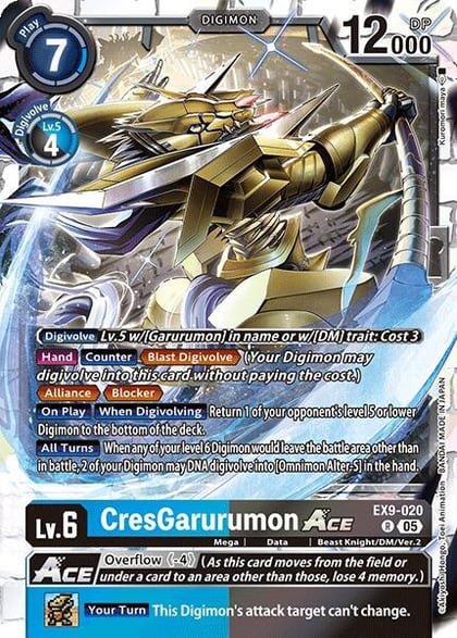 CresGarurumon ACE, Versus Monsters EX9-020 R