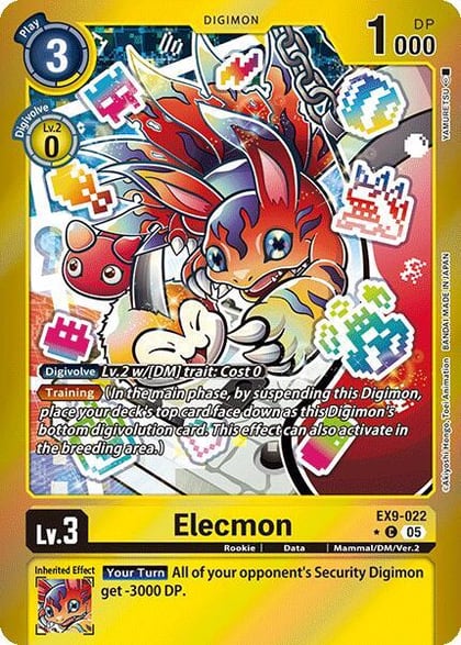 Elecmon (Limited Foil), Versus Monsters EX9-022 C
