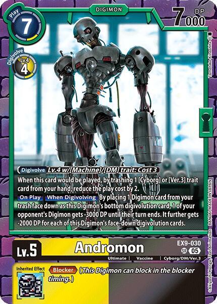 Andromon, Versus Monsters EX9-030 SR