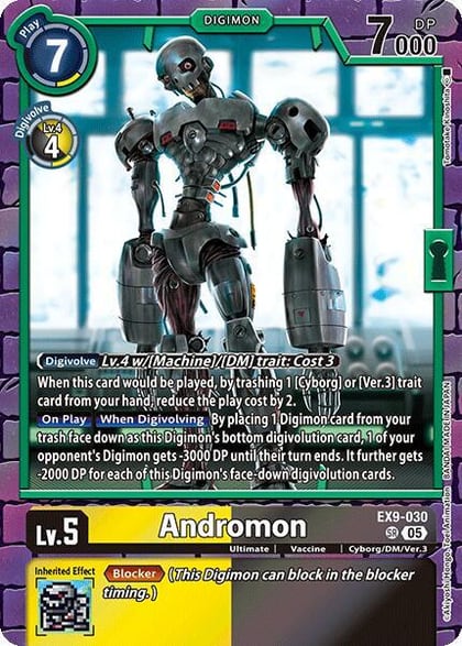 Andromon, Versus Monsters EX9-030 SR