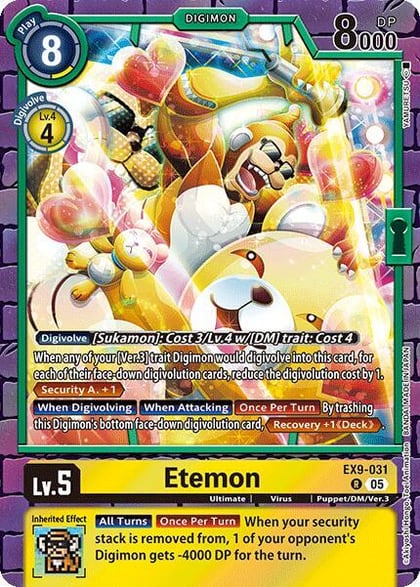 Etemon, Versus Monsters EX9-031 R