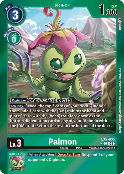 Palmon (Limited Foil), Versus Monsters EX9-035 C