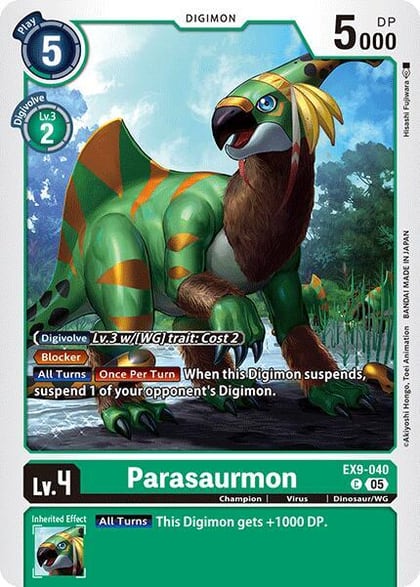 Parasaurmon, Versus Monsters EX9-040 C
