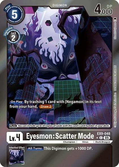 Eyesmon: Scatter Mode (Limited Foil), Versus Monsters EX9-048 C