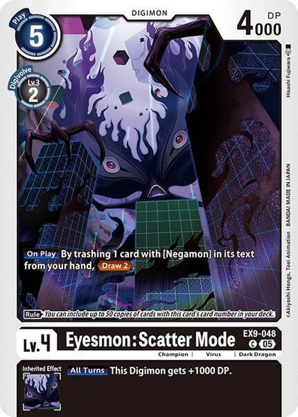 Eyesmon: Scatter Mode, Versus Monsters EX9-048 C