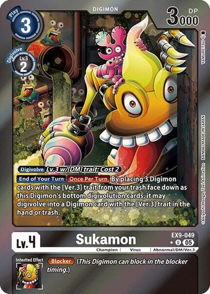 Sukamon (Limited Foil), Versus Monsters EX9-049 U