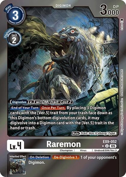 Raremon (Limited Foil), Versus Monsters EX9-052 U